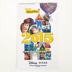 Disney Parks Disney Pixar 14-month poster calendar
